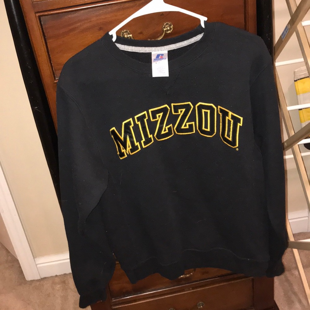 Black MIZZOU sweatshirt